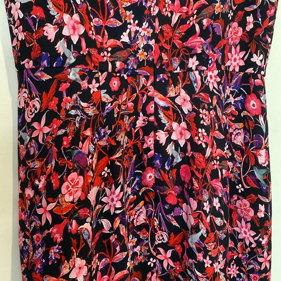 NWT ELIE TAHARI Yirma Floral Sleeveless Dress in Bright Petunia, Size 4 - Picture 11 of 15